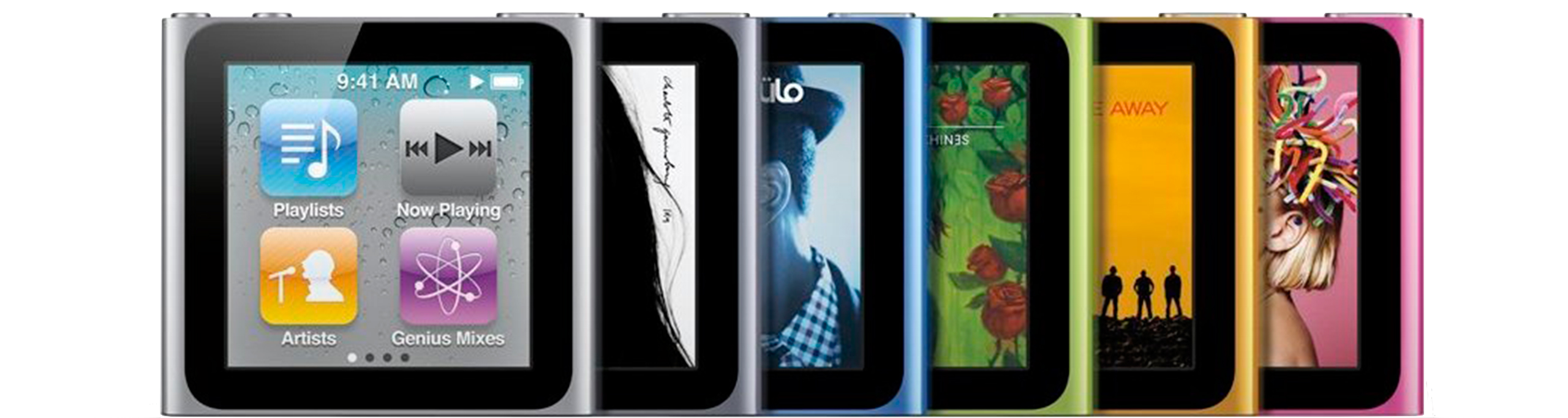 iPod Nano 6th gen user interface