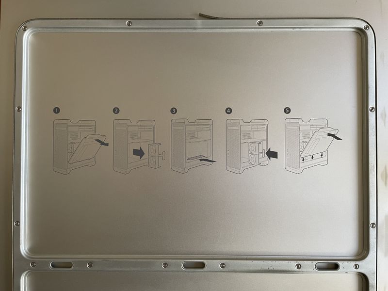 case details showing instructions on how to upgrade the machine