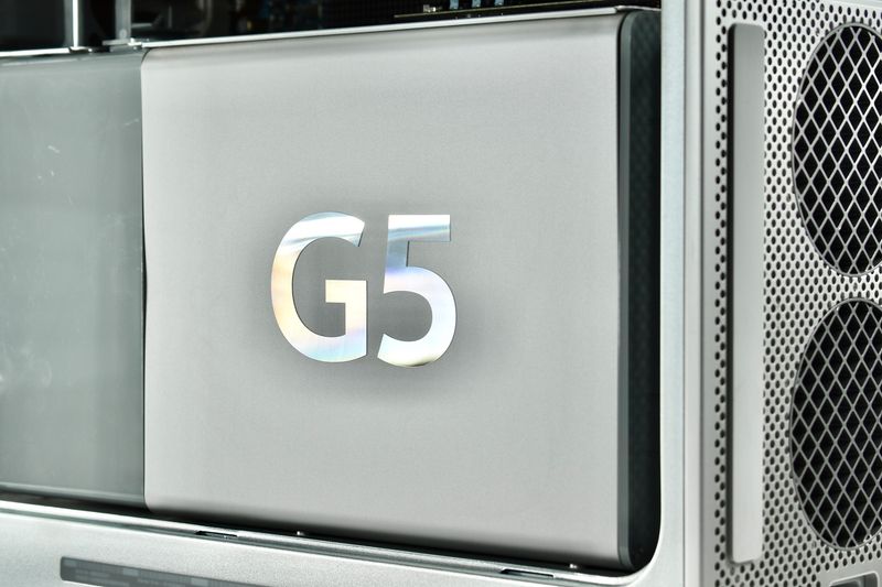 G5 logo inside the computer